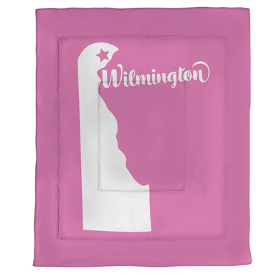 Wilmington Modern & Contemporary Polyester Percale Comforter