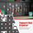 WFX Utility™ 6pcs Garage Cabinets And Storage System Set With Pegboard & Rubber Wood Worktop