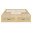 Lit plateforme avec 6 tiroirs de rangement-1063355035-1063355036