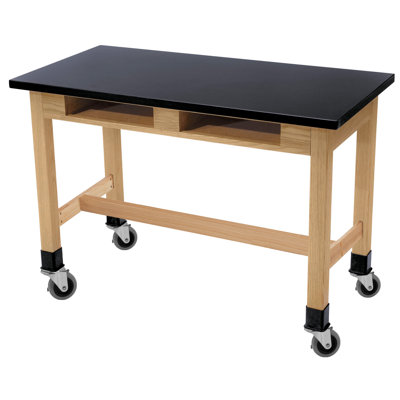 National Public Seating 42'' L x 60'' W Rectangle Science Table