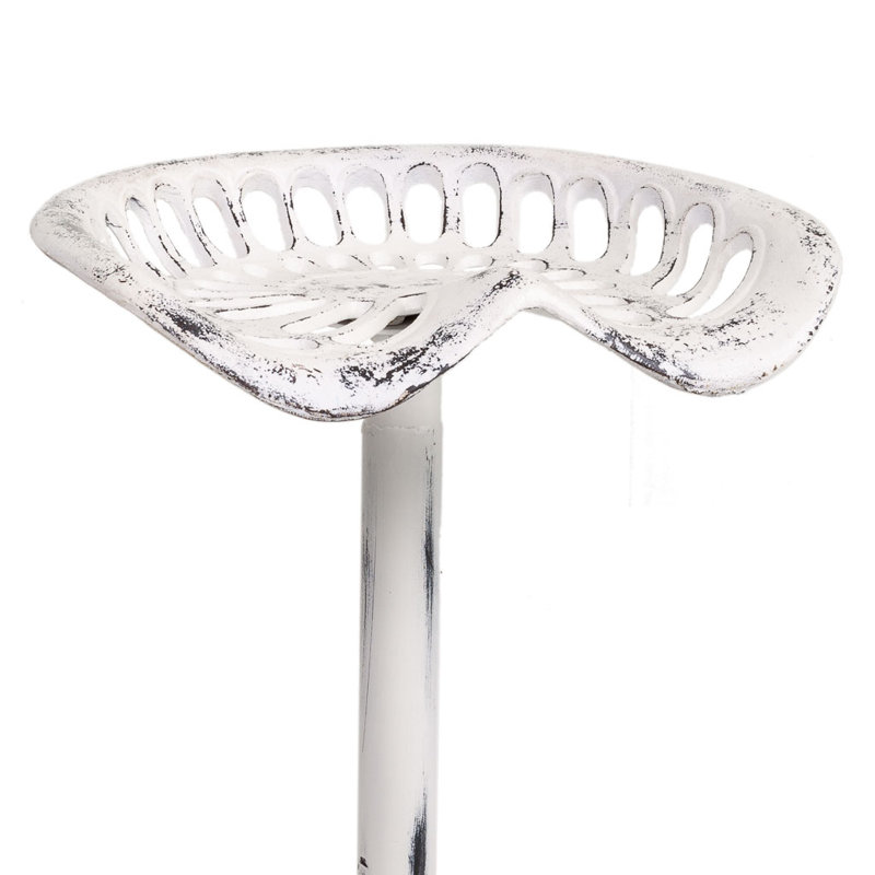 Marysville Swivel Counter Stool with Metal Frame
