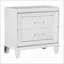 Table de chevet 2 tiroirs Glamour