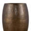 Table de bout, table d'appoint avec design martelé à la main en aluminium moderne et moderne 21 po-1856199017