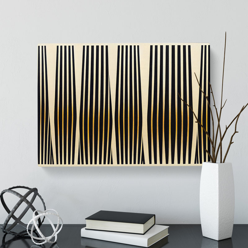 Cosmopolitan Moder - Wrapped Canvas Painting, 35cm H x 50cm W x 3cm D