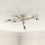 Nevaeh Glass Semi Flush Mount-13189482