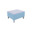 AmTab - SoftSeatingTable-02-EC - Soft Seating Table - Free Standing End Table with Legs - Solid Surface Top - 26.5"W x 22"L x 15.5"H