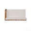Ensemble de canapé en bois d'acacia 4 pièces Aston, beige