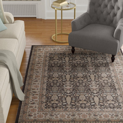 Tapis brun Pearland
