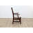 Chelo 20'' H Linen Upholstered Mahogany Armchair-1564725076-1564725077