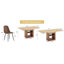 Ensembles de table de salle à manger extensible (doit inclure la table et la chaise) avec rangement