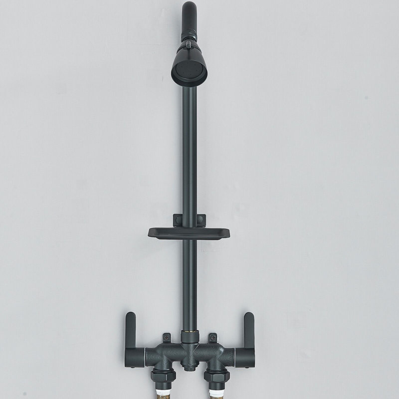 Robinet de douche, Noir