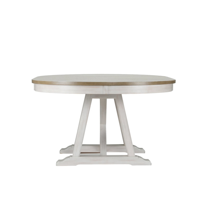 Farmhouse Extendable Oval Dining Table