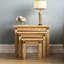 Recdo Solid Wood Nesting Tables