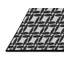 Tapis noir/blanc à motifs-202131735