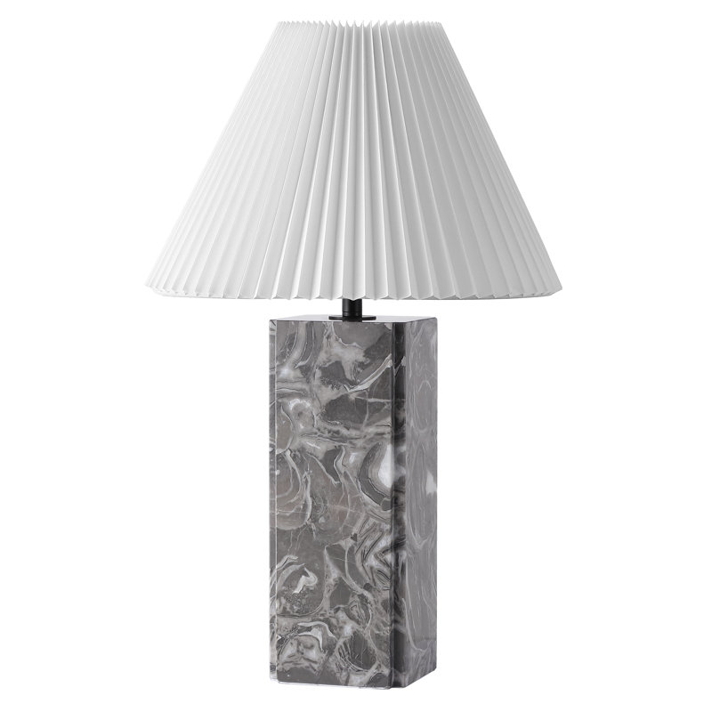 Mackenzie Standard Table Lamp, Light Gray