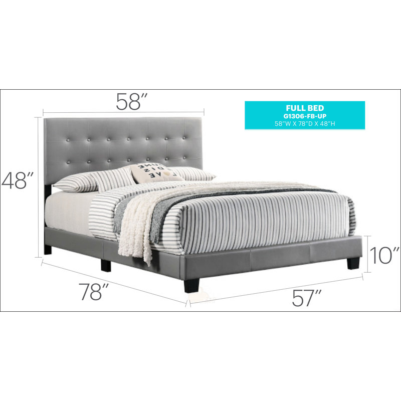 Stylish Contemporary Full Bed
