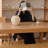 Burlywood Rectangular Solid Wood Dining Table-440145010
