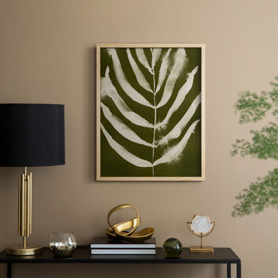 Organic Bloom I Framed Print - Solid Wood