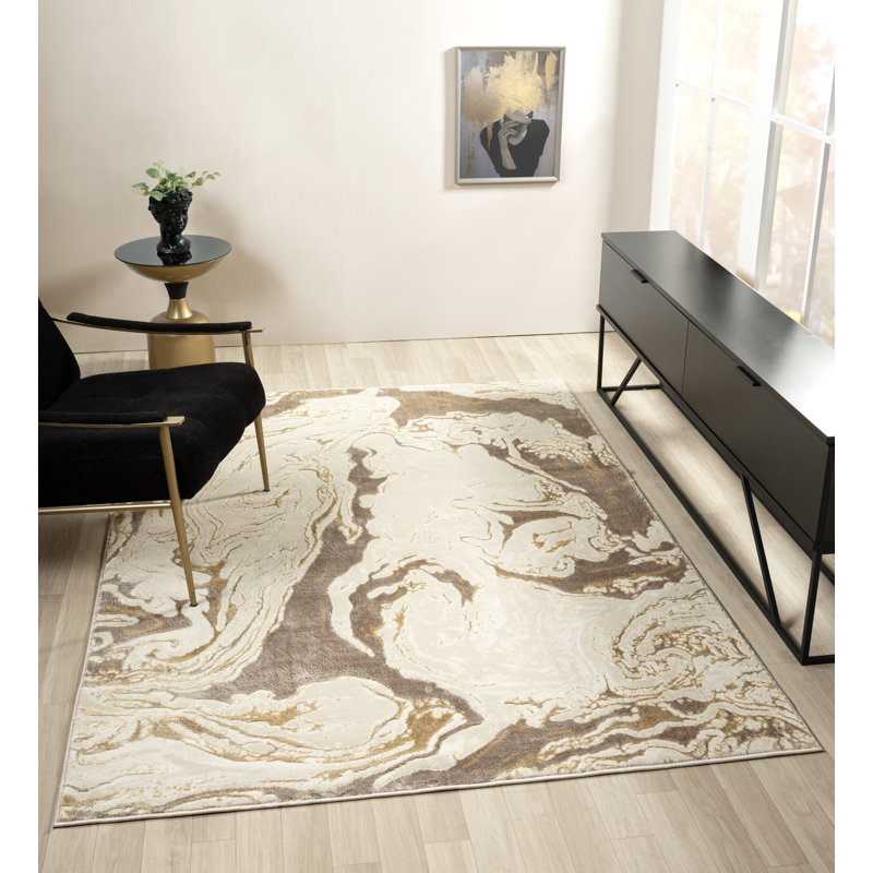 Ksamil Collection Abstract Area Rug, Rectangle 7'8" x 10'8"