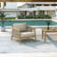Fauteuil club d'extérieur