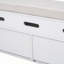 Rustic Storage Bench with Hidden Compartments and Versatile Use for Home