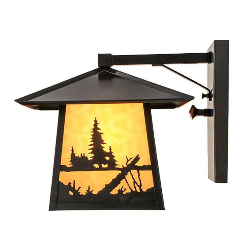 Solid Brass Wall Light