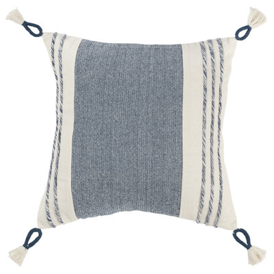 Housse et insert de coussin carré 100% coton Arnell
