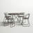 Nabu 4 - Person Solid Wood Top Four Leg Dining Set