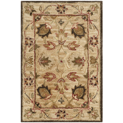 Antiquity Hand-Tufted Beige Area Rug