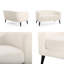 Causeuse en velours Minimalist-1353030057