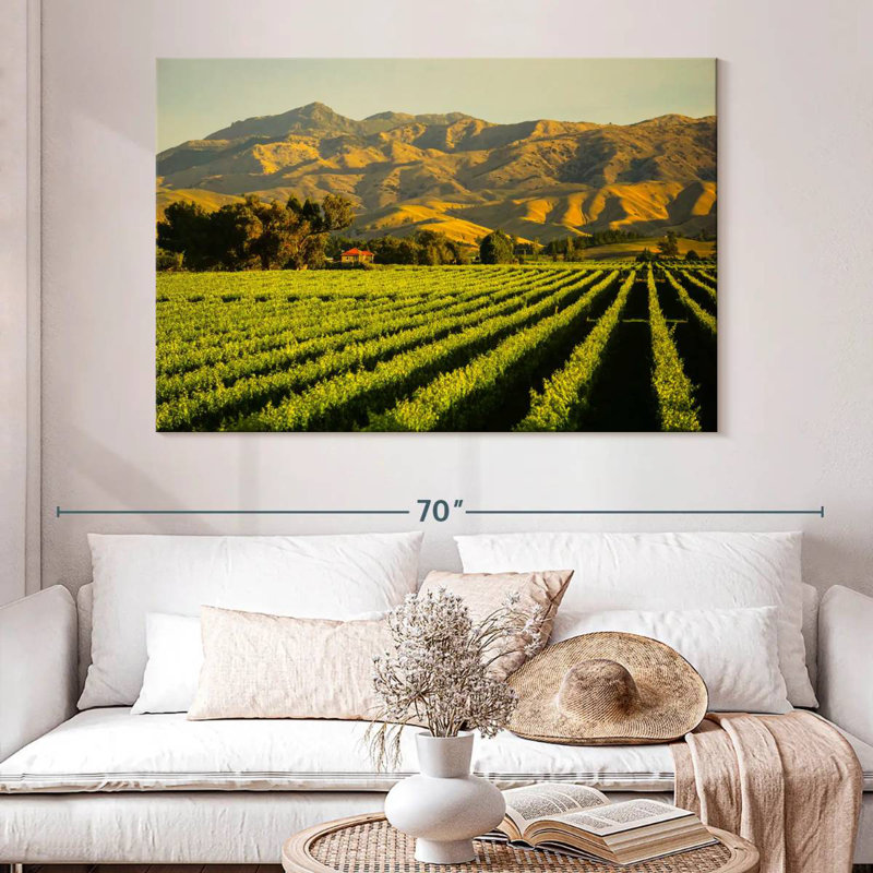 Alvord Blenheim Vineyard, H 34 po x l 51 po