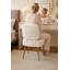 Upholstered Fabric Lounge Chair-1224387898
