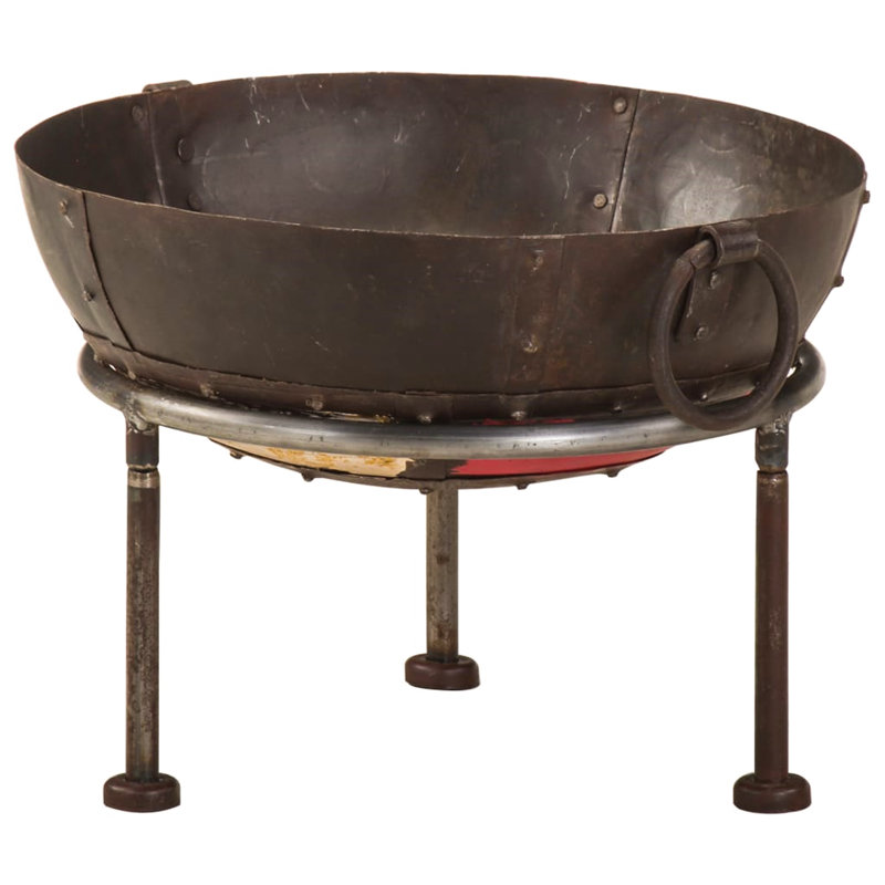 Bulle Round Iron Wood Burning Smokeless Fire Pit