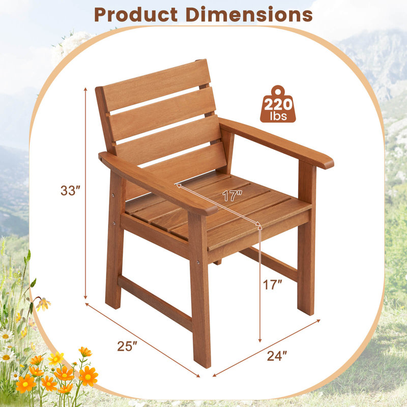 Fauteuil de salle à manger Carmeisha