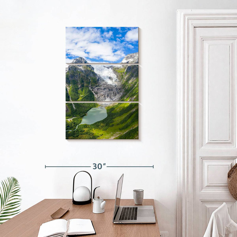 Glacier Boyabreen Alvord Idyllic, H 32 po x l 20 po