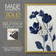 Indigo Bloom I-Premium Framed Print -Ready to Hang - No Nails Required - No Nails Required-1776537639-1776537637