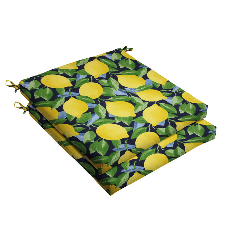 Outdoor 2.5'' Chair Cushion Seat Cushion, 2.5" H x 20" W x 20" D