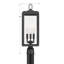 Tête de lanterne câblée 3 lumières H 22,25 po Anatonia