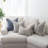 Blue Stripe Pillow Cover