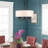 5 - Light Dimmable Drum Chandelier-645327505