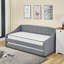 Kendall Upholstered UK Single - DE 90 X 190 Cm with Trundle and Mattress