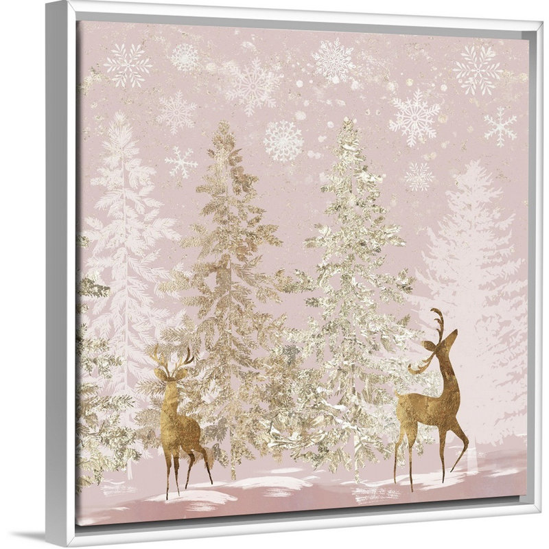 «Most Wonderful Time», reproduction d'art sur toile, Impression encadrée, H 32 po x l 32 po, Blanc