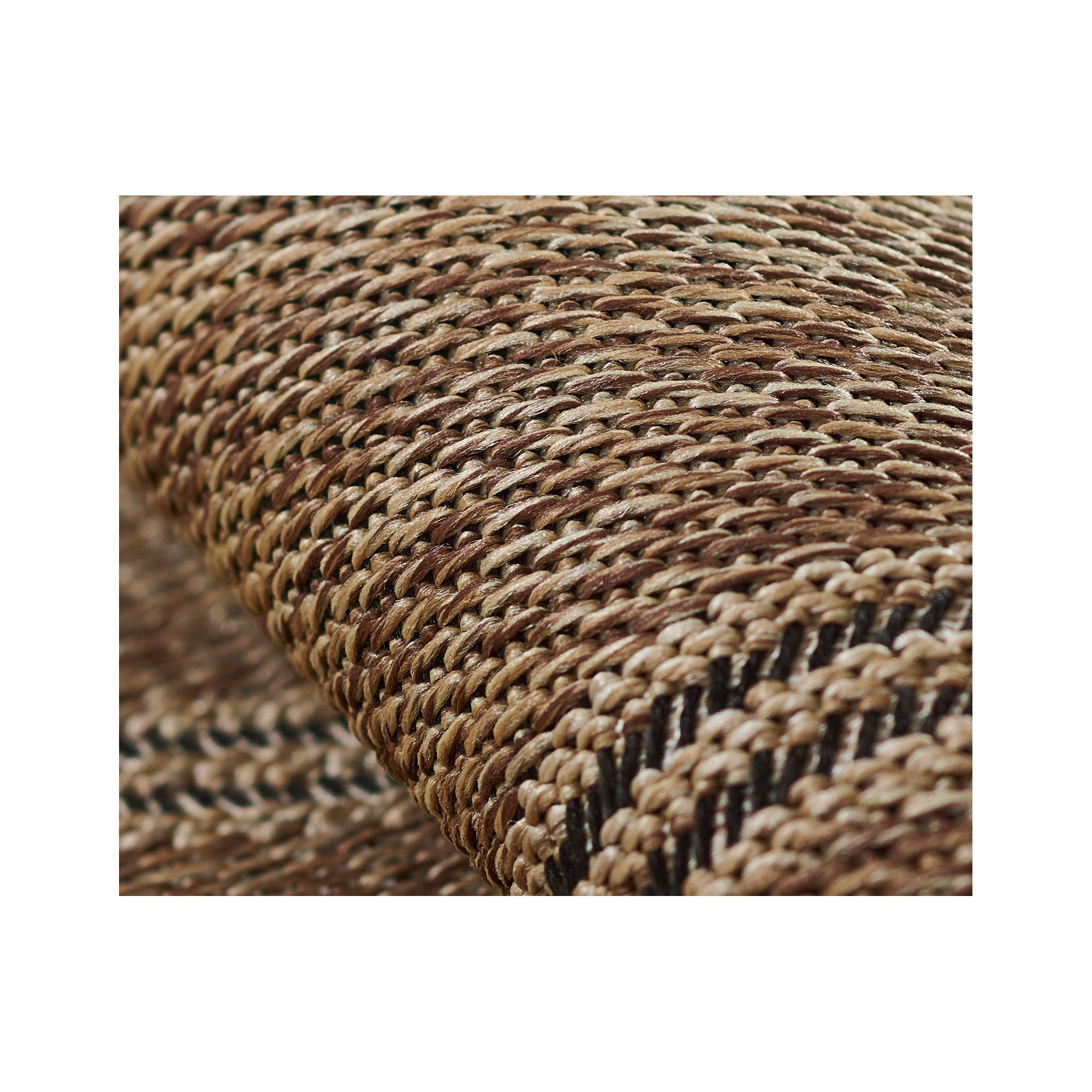 Twill Indoor/Outdoor Rug, Runner 2'7" x 7'6"