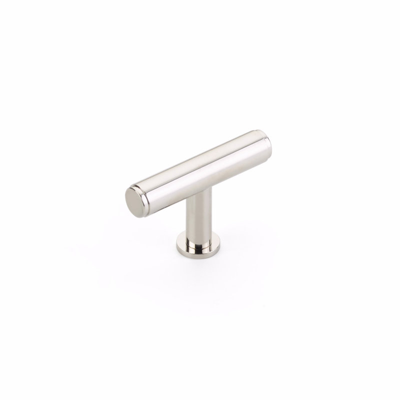 Pub House Geometric Knob, Polished Nickel