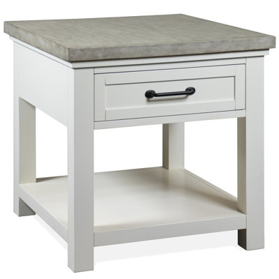Table de bout avec rangement Gabby
