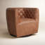 Hanover Swivel Tufted Barrel Chair-1450638086