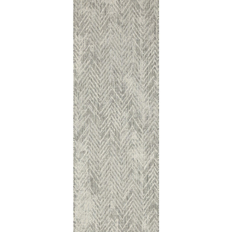 Silver Area Rug 5ft. 3in. X 7ft. - Sunshine Gchar2012, Polypropylene , Stain , For Indoor, Outdoor, Home Magnetism Aesthetics