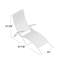 Chaise longue simple 24,4 po Colleyville-1538571399