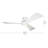 Sola 54" Matte White LED Ceiling Fan-773059936-773059948