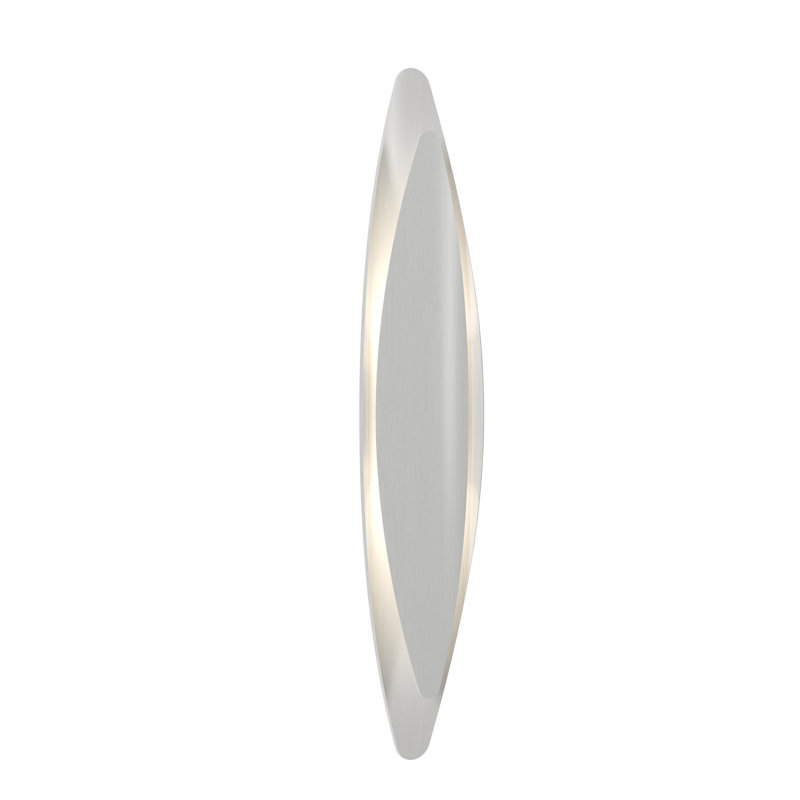 Leaf 2 - Light Flush Mounted Sconce, Organic White
